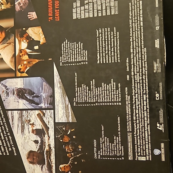 The Fugitive Laser Disc movie - Picture 6 of 6